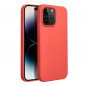 Apple iPhone 14 Pro Max Coque Silicone Élégant  Pêche