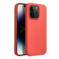 Apple iPhone 14 Pro Coque Silicone Élégant  Pêche