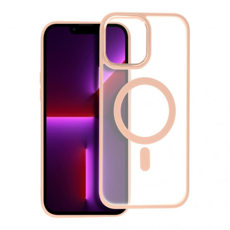 Apple iPhone 13 Pro Max Coque Matte Mag Cove MagSAFE  Rose