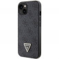 Apple iPhone 13 Coque Guess Metal Logo Starss Crossbody Élégant  Noir