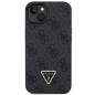 Apple iPhone 13 Coque Guess Metal Logo Starss Crossbody Élégant  Noir