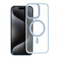 Apple iPhone 15 Pro Max Coque Matte Mag Cove MagSAFE  Bleu