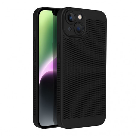 Apple iPhone 14 Coque Breezy Noir