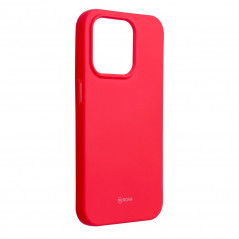 Apple iPhone 15 Pro Coque Roar Colorful Jelly Rose vif