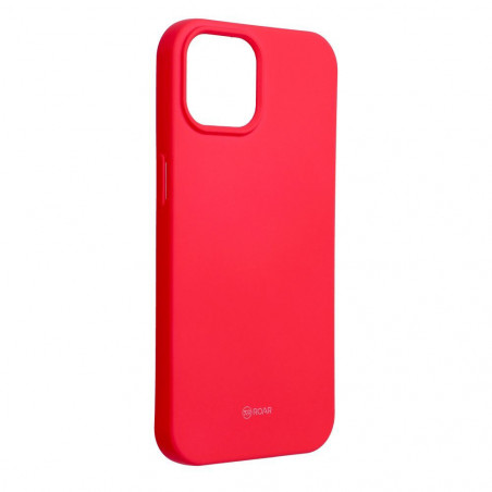 Apple iPhone 15 Coque Roar Colorful Jelly Rose vif