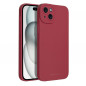 Apple iPhone 15 Plus Coque Roar Luna Monochromatique, Élégant, Un accessoire esthétique  Rouge