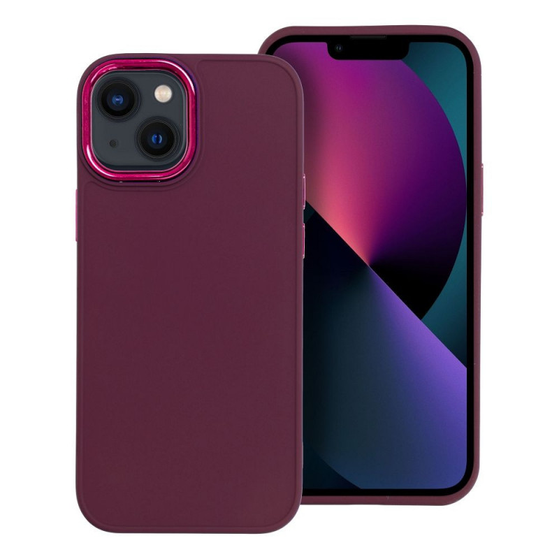 Apple iPhone 13 mini Coque FRAME Élégant  Violet (Purple)