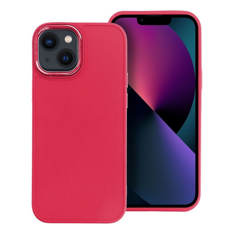 Apple iPhone 13 mini Coque FRAME Élégant  Magenta