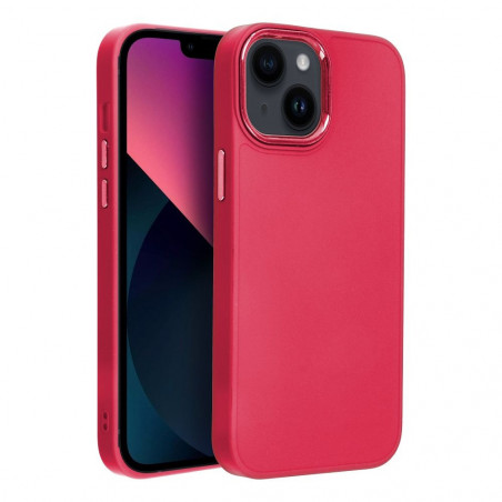 Apple iPhone 13 mini Coque FRAME Élégant  Magenta