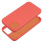 Apple iPhone 14 Coque Silicone Élégant  Pêche