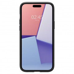 Apple iPhone 15 Plus Coque Spigen  Liquid Air Noir mat