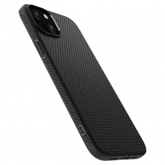Apple iPhone 15 Plus Coque Spigen  Liquid Air Noir mat