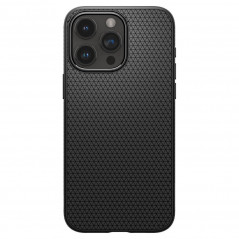 Apple iPhone 15 Pro Coque Spigen  Liquid Air Noir mat