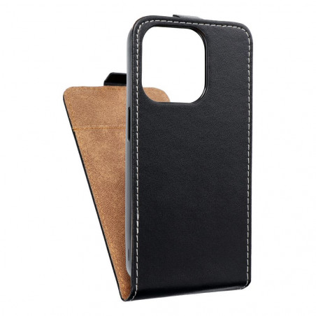 Apple iPhone 15 Pro Étuis verticaux Slim Flexi Fresh Noir