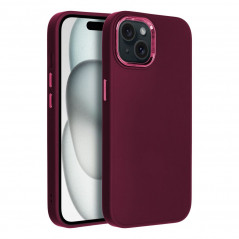 Apple iPhone 15 Coque FRAME Élégant  Violet (Purple)