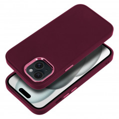 Apple iPhone 15 Coque FRAME Élégant  Violet (Purple)