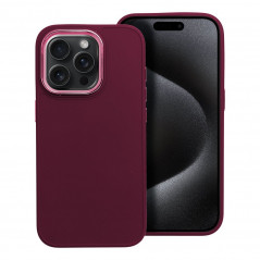 Apple iPhone 15 Pro Coque FRAME Élégant  Violet (Purple)