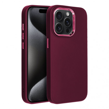 Apple iPhone 15 Pro Coque FRAME Élégant  Violet (Purple)