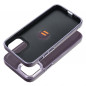 Apple iPhone 12 Coque MILANO Pourpre foncé