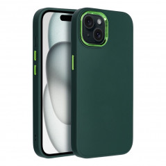Apple iPhone 15 Coque FRAME Élégant  Vert