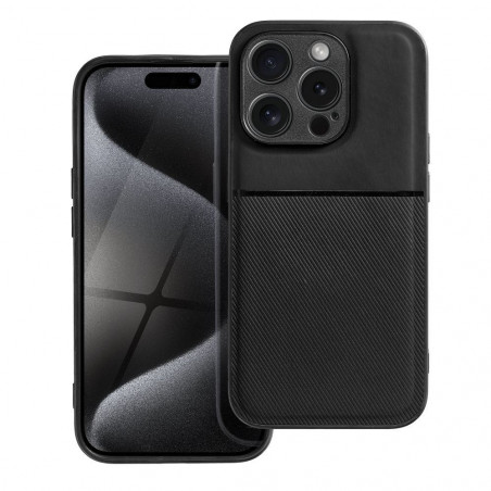 Apple iPhone 15 Pro Coque Noble Noir