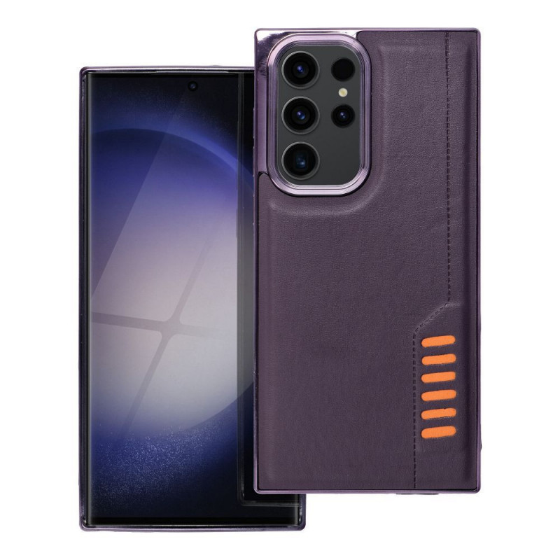 Samsung Galaxy S22 Ultra Coque MILANO Pourpre foncé