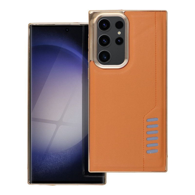 Samsung Galaxy S22 Ultra Coque MILANO Brun