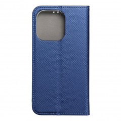 Apple iPhone 15 Pro Portefeuilles Smart Case Book Marine