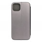 Apple iPhone 15 Plus Portefeuilles Book Elegance Élégant  Gris