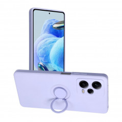 XIAOMI Redmi Note 12 Pro 5G Coque Silicone ring Violet (Violet)