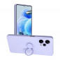 XIAOMI Redmi Note 12 Pro 5G Coque Silicone ring Violet (Violet)