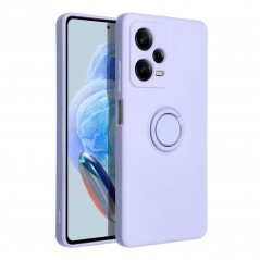 XIAOMI Redmi Note 12 Pro 5G Coque Silicone ring Violet (Violet)