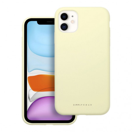 Apple iPhone 11 Coque Roar Cloud-Skin Jaune clair