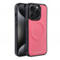Apple iPhone 15 Pro Coque Roar Mag Morning Élégant  MagSAFE  Rose vif