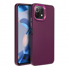 XIAOMI Mi 11 Lite Coque FRAME Élégant  Violet (Purple)