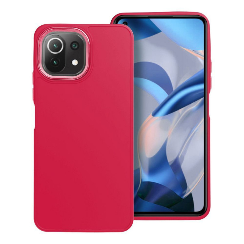 XIAOMI Mi 11 Lite Coque FRAME Élégant  Magenta