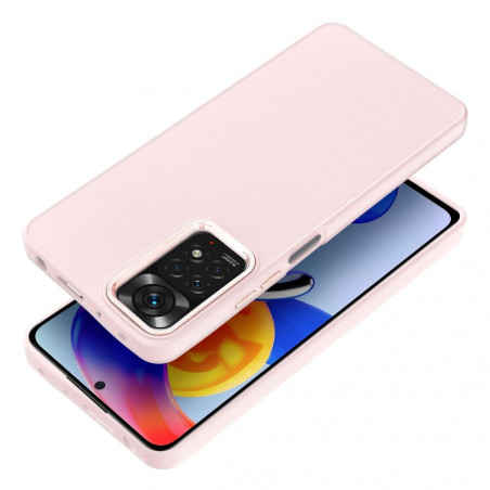 XIAOMI Redmi Note 11 Coque FRAME Élégant  Rose poudré