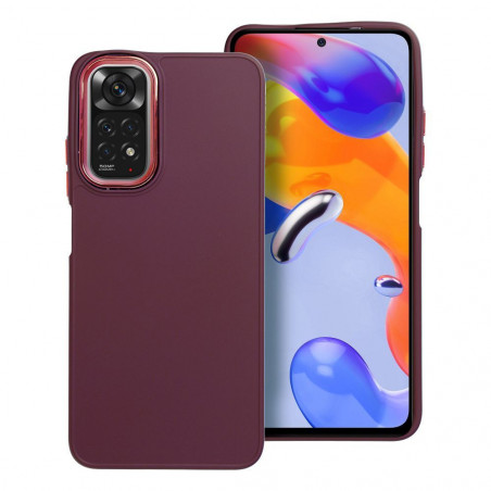 XIAOMI Redmi Note 11S Coque FRAME Élégant  Violet (Purple)