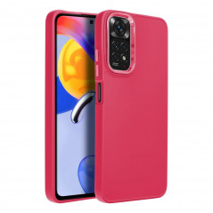 XIAOMI Redmi Note 11 Coque FRAME Élégant  Magenta