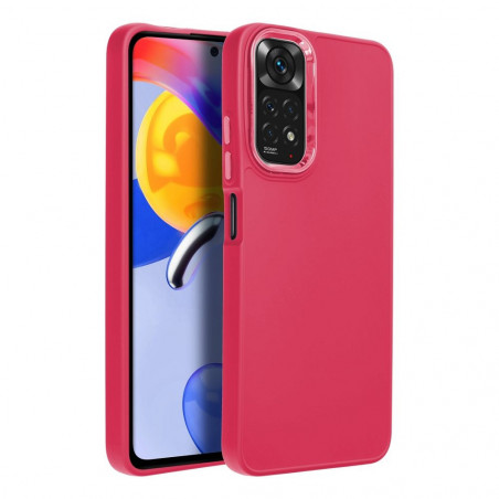 XIAOMI Redmi Note 11 Coque FRAME Élégant  Magenta