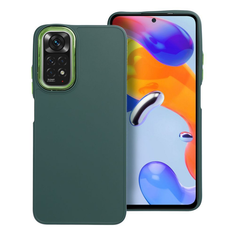 XIAOMI Redmi Note 11 Coque FRAME Élégant  Vert