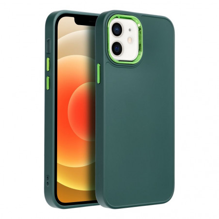 Apple iPhone 12 Coque FRAME Élégant  Vert