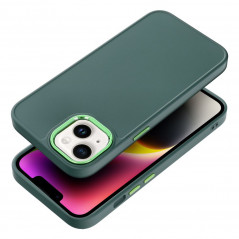 Apple iPhone 14 Coque FRAME Élégant  Vert
