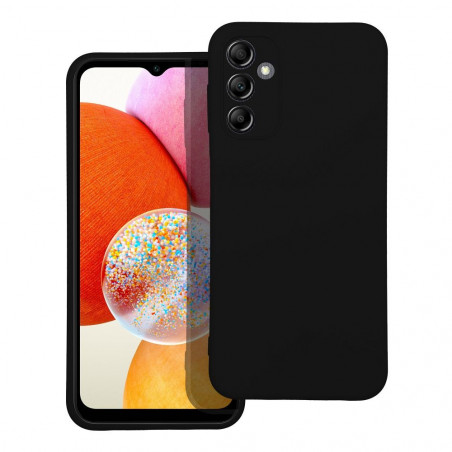 Samsung Galaxy A14 LTE Coque Silicone Élégant  Noir