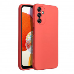 Samsung Galaxy A14 LTE Coque Silicone Élégant  Pêche