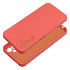 Samsung Galaxy A14 LTE Coque Silicone Élégant  Pêche