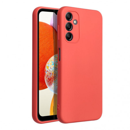 Samsung Galaxy A14 5G Coque Silicone Élégant  Pêche