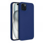 Apple iPhone 15 Plus Coque Soft Bleu foncé