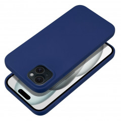 Apple iPhone 15 Plus Coque Soft Bleu foncé
