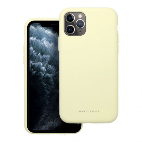 Apple iPhone 11 Pro Coque Roar Cloud-Skin Jaune clair